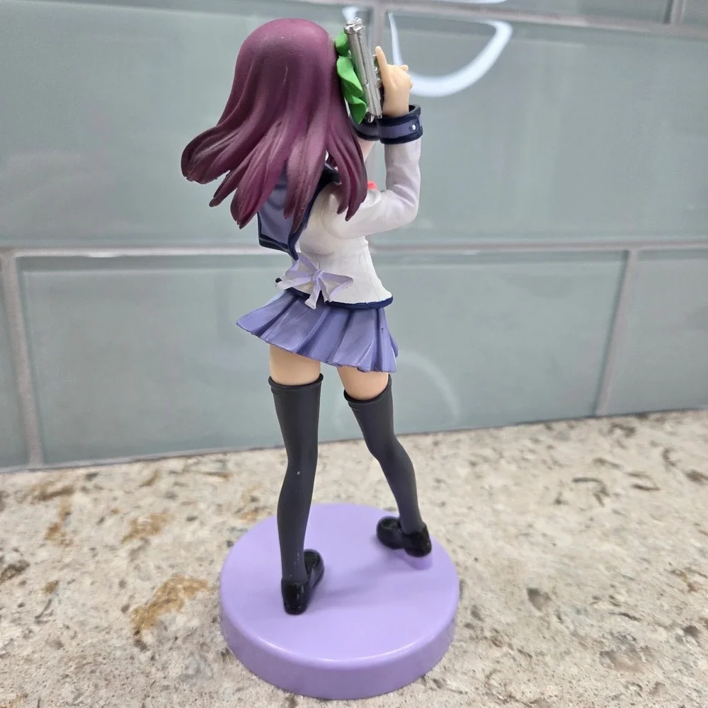 Angel Beats! Yuri Nakamura Anime Figure Yurippe School Uniform‎ PVC Statue 6.5